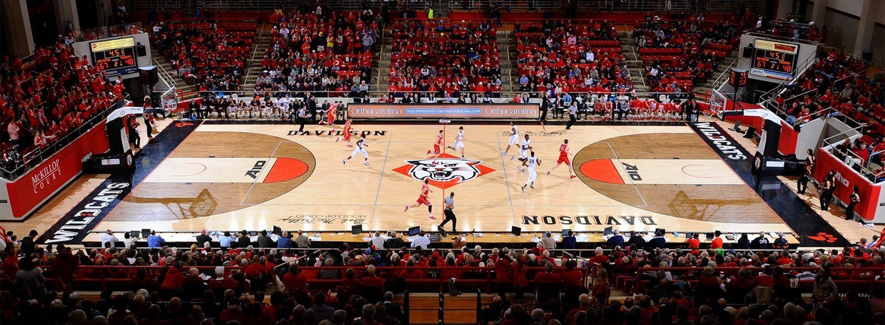 Davidson Basketball will be playing East Tennessee State Basketball at Belk Arena in Davidson