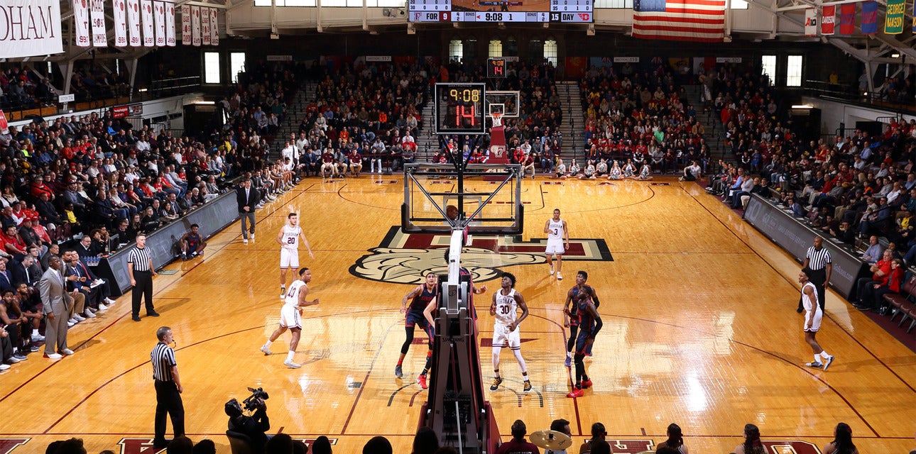 Fordham Basketball will be playing Binghamton Basketball at Rose Hill Gym in Bronx