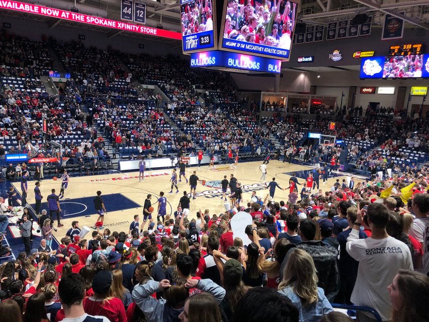 Gonzaga Basketball will be playing UMass Lowell Basketball at McCarthey Athletic Center in Spokane