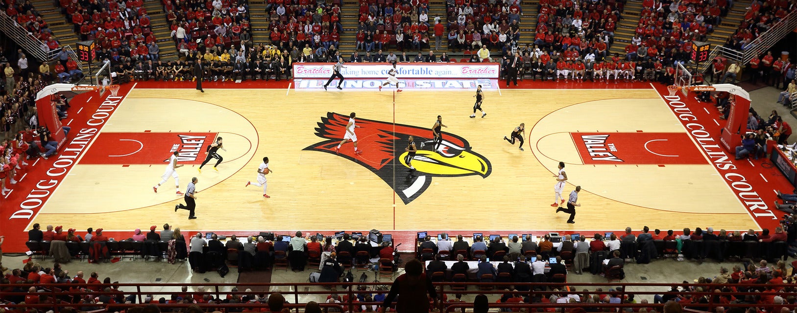 Illinois State Basketball will be playing Ohio Basketball at CEFCU Arena in Normal