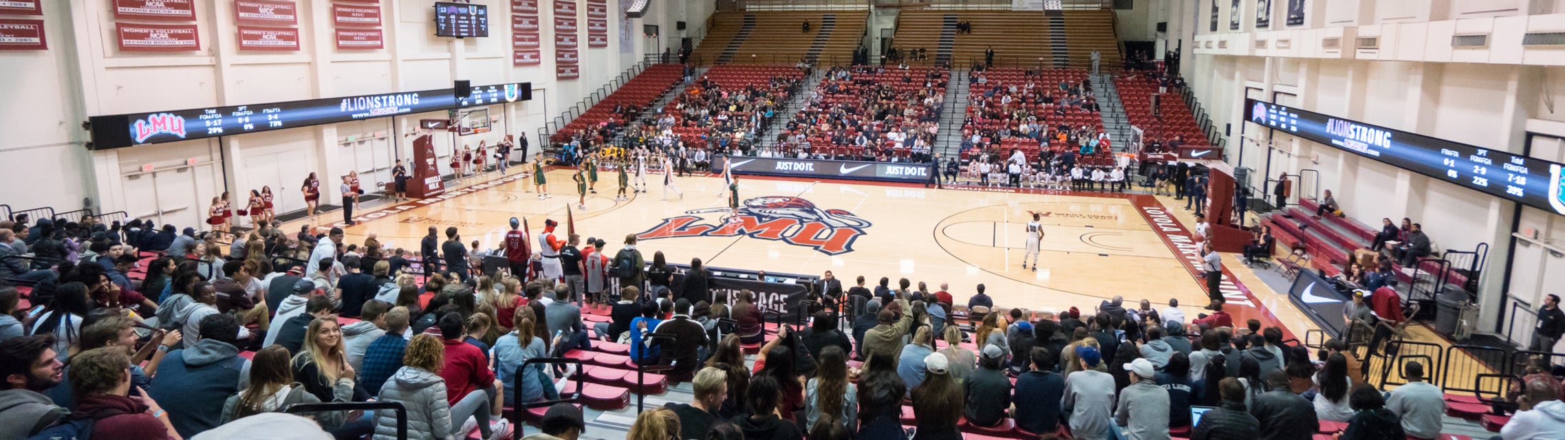 LMU Basketball will be playing UC Irvine Basketball at Gersten Pavilion in Los Angeles