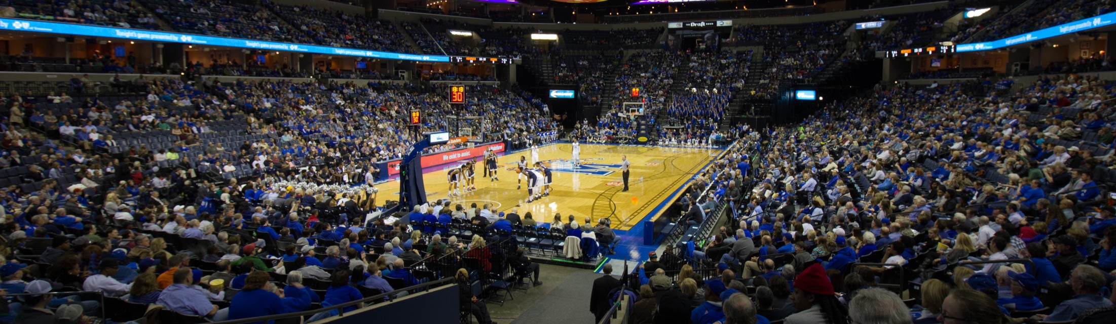 Memphis Basketball will be playing Ohio Basketball at FedExForum in Memphis