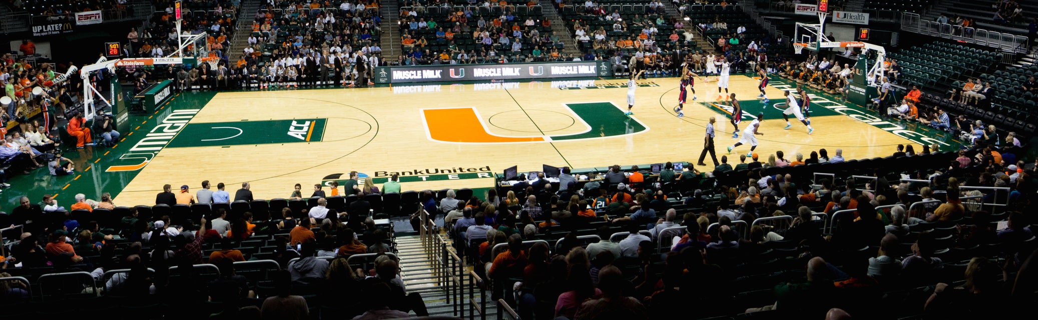 Miami Basketball will be playing Binghamton Basketball at Watsco Center in Coral Gables