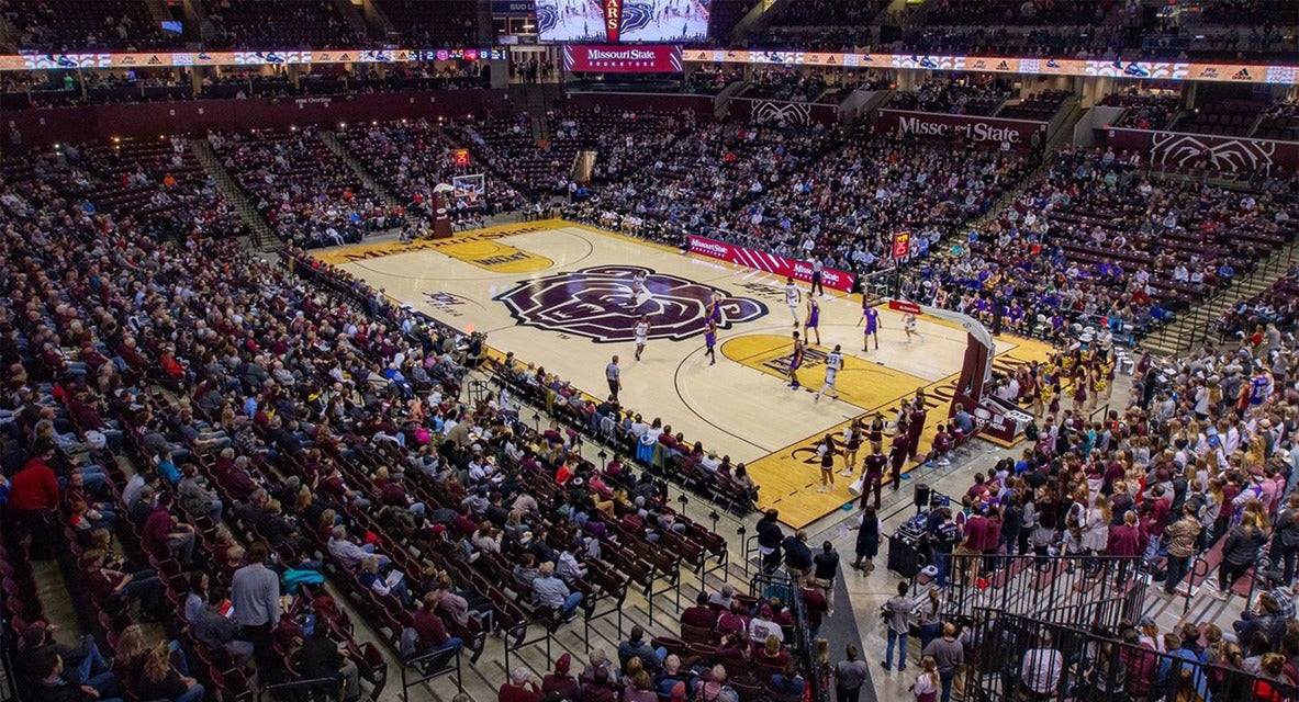 Missouri State Basketball will be playing Missouri Southern State Basketball at Great Southern Bank Arena in Springfield