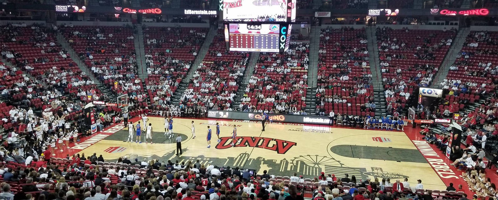 Mountain West Mens Basketball Tournament will be playing at Thomas & Mack Center in Las Vegas