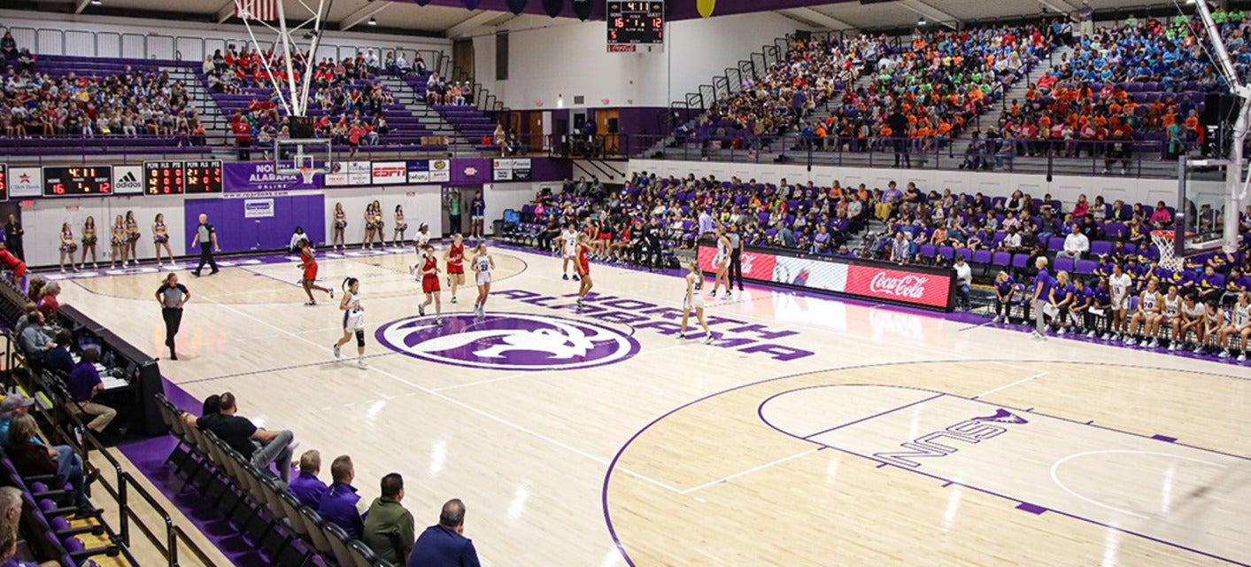 North Alabama Basketball will be playing UT Martin Basketball at Flowers Hall in Florence