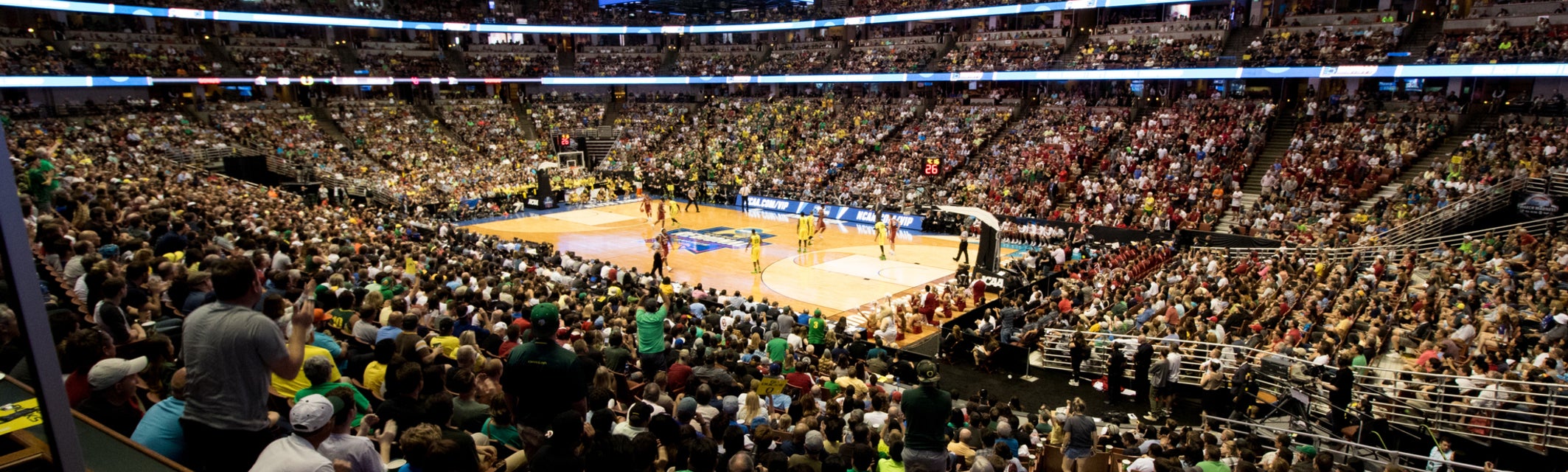 NCAA Tournament will be playing at INTRUST Bank Arena in Wichita