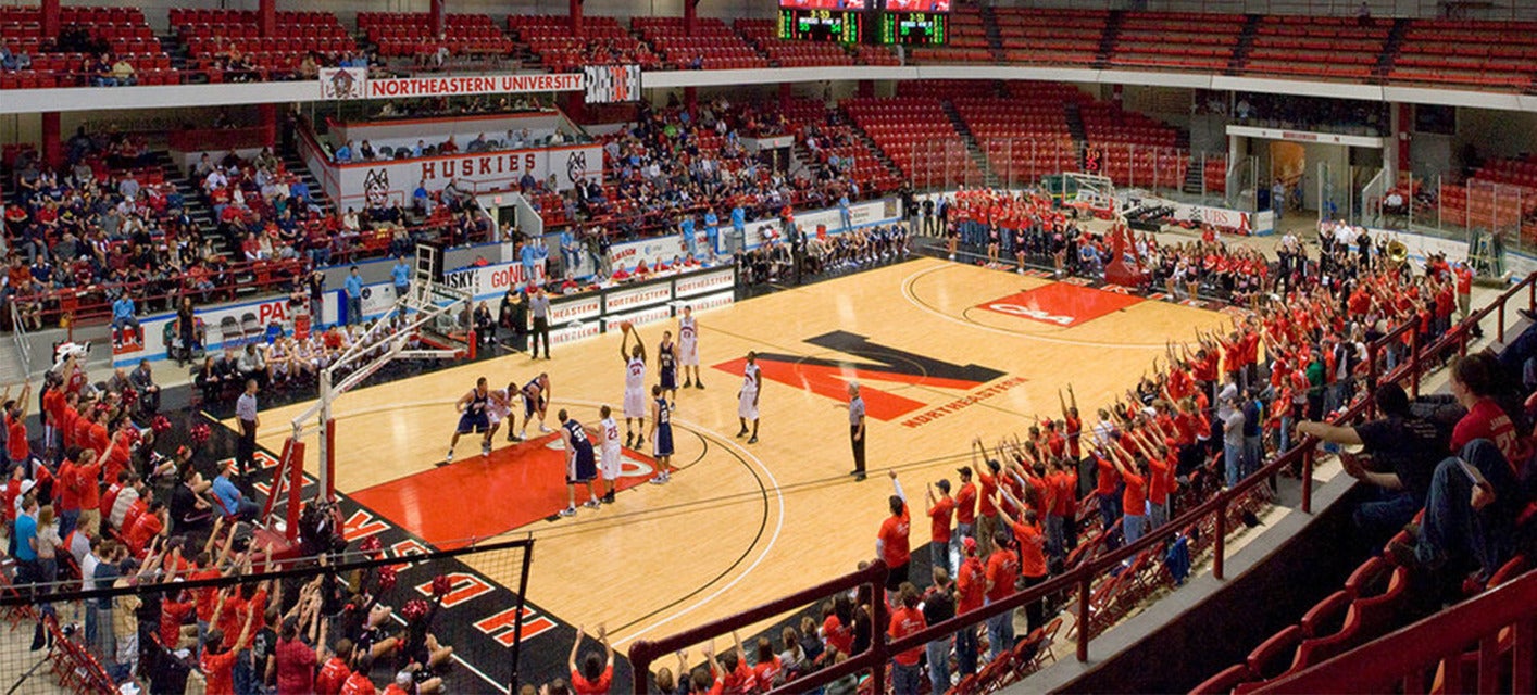 Northeastern Basketball will be playing Princeton Basketball at Matthews Arena in Boston