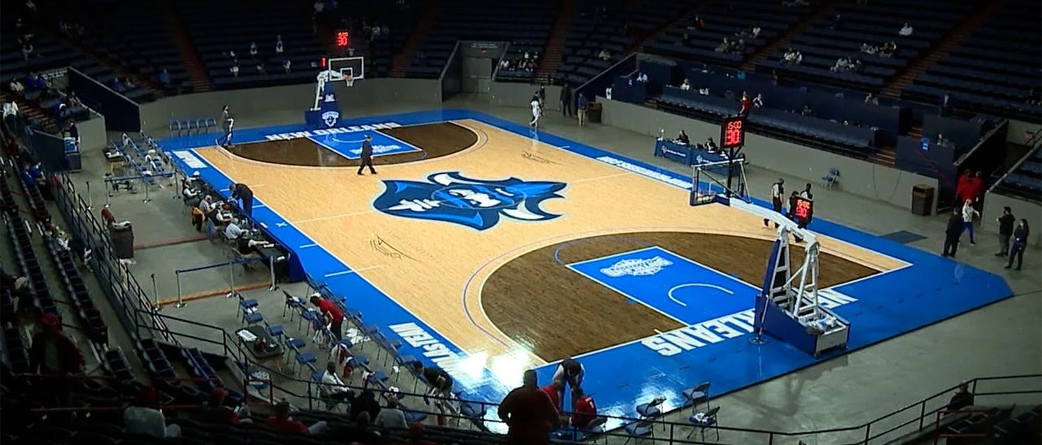 New Orleans Basketball will be playing Troy Basketball at UNO Lakefront Arena in New Orleans