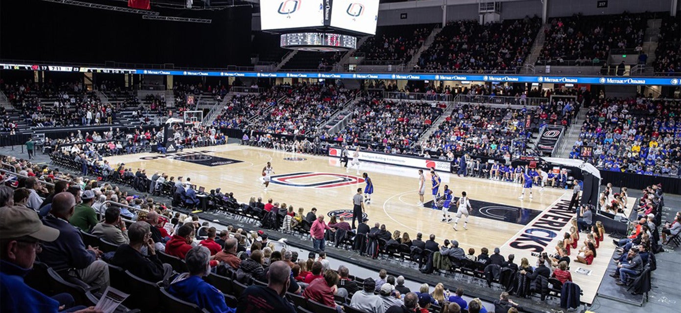 Nebraska-Omaha Basketball will be playing Abilene Christian Basketball at Baxter Arena in Omaha