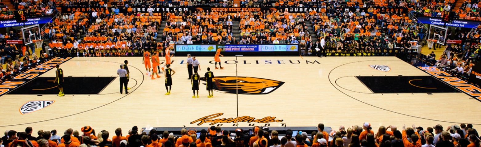 Oregon State Basketball will be playing Weber State Basketball at Gill Coliseum in Corvallis