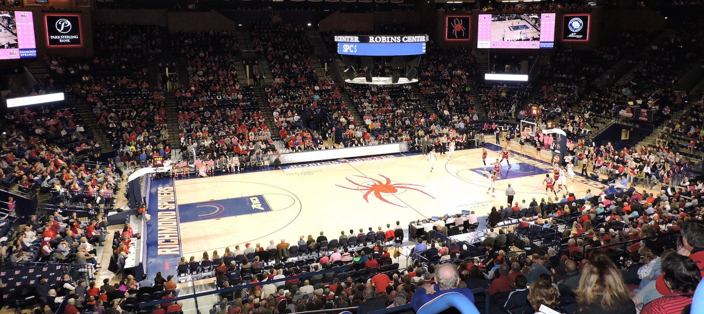 Richmond Basketball will be playing Marist Basketball at Robins Center in Richmond