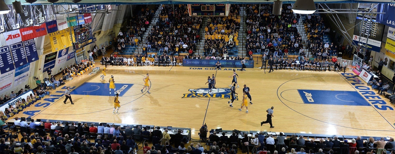 La Salle Basketball will be playing Lafayette Basketball at Tom Gola Arena in Philadelphia