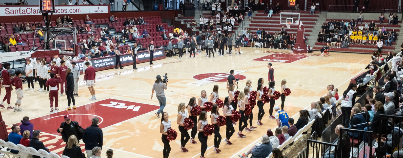 Santa Clara Basketball will be playing North Dakota State Basketball at Leavey Event Center in Santa Clara