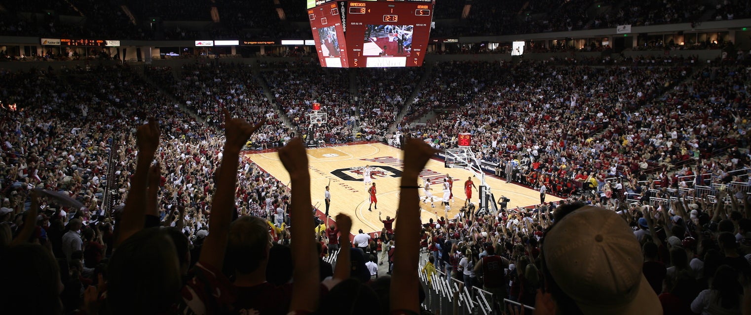 South Carolina Basketball will be playing South Carolina State Basketball at Colonial Life Arena in Columbia