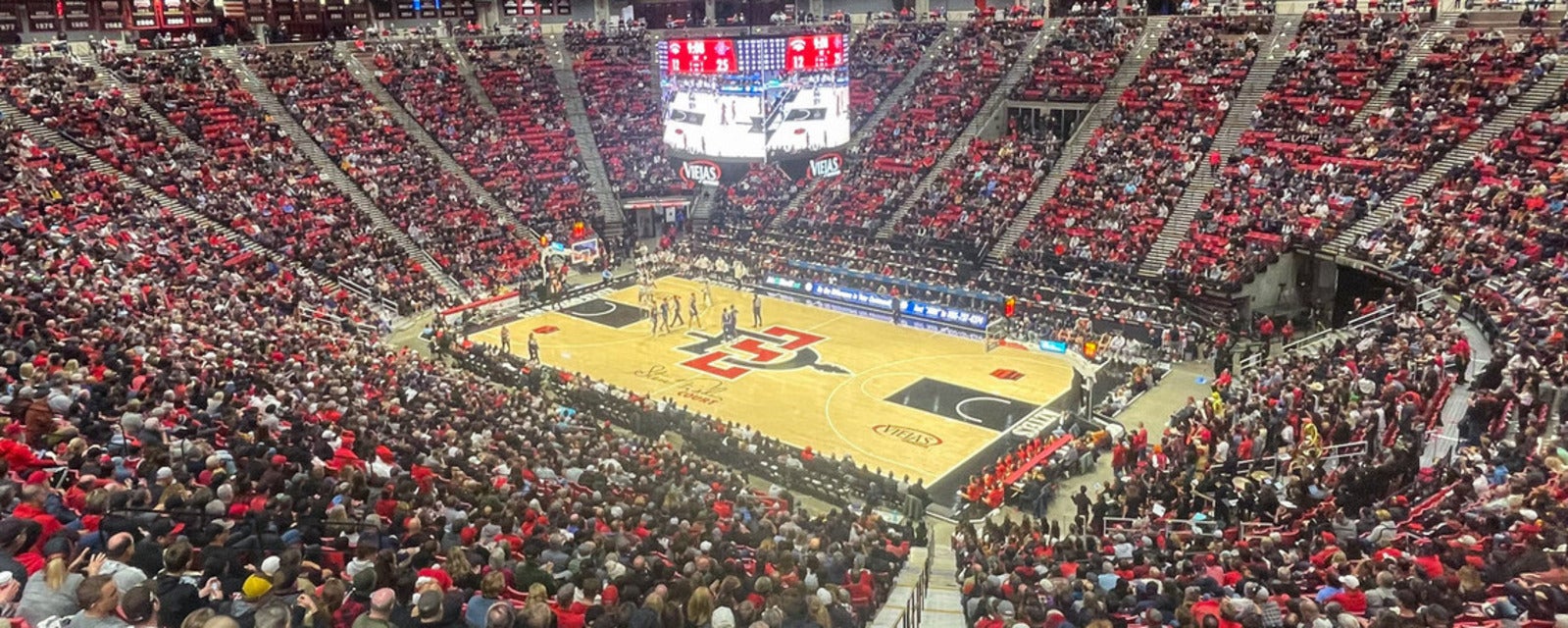 San Diego State Basketball will be playing Occidental Basketball at Viejas Arena in San Diego