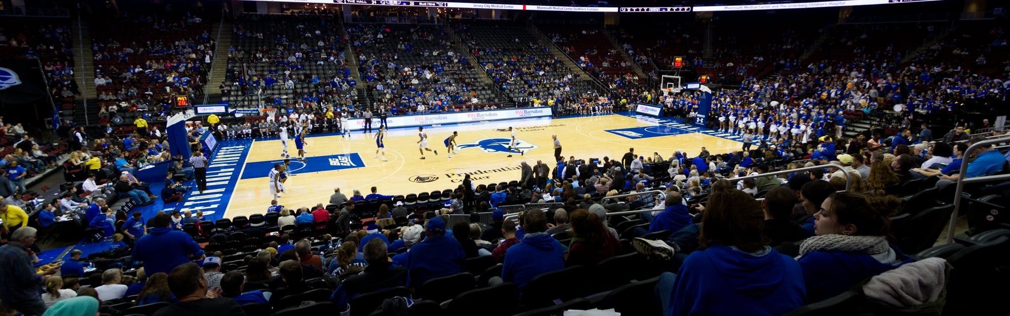 Seton Hall Basketball will be playing Monmouth Basketball at Prudential Center in Newark