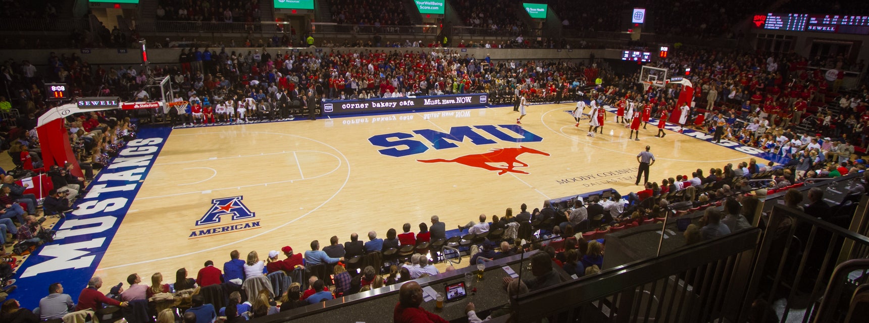 SMU Basketball will be playing North Carolina Basketball at Moody Coliseum in Dallas