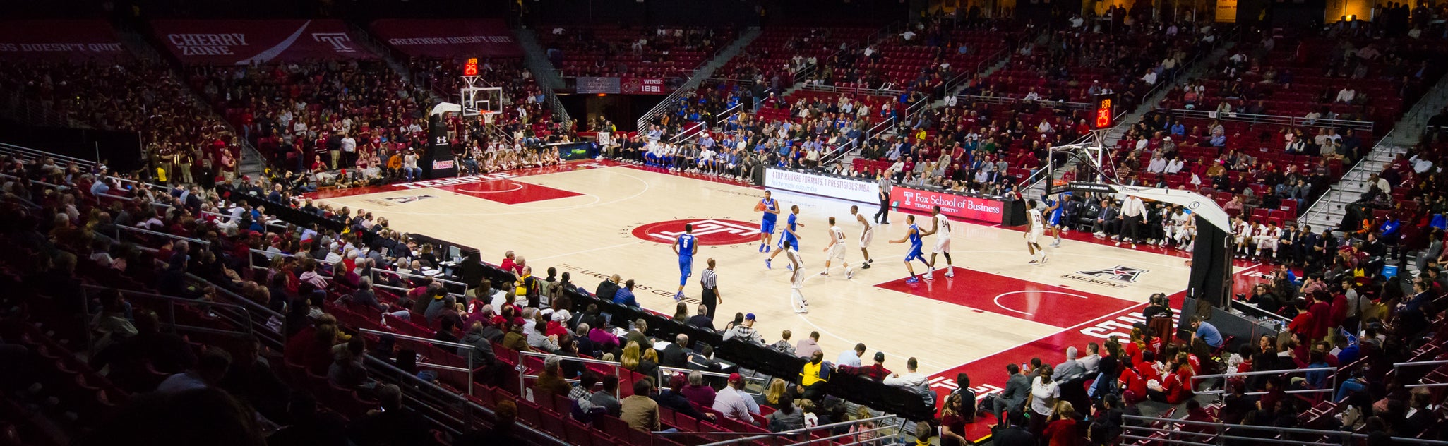 Temple Basketball will be playing Drexel Basketball at Liacouras Center in Philadelphia