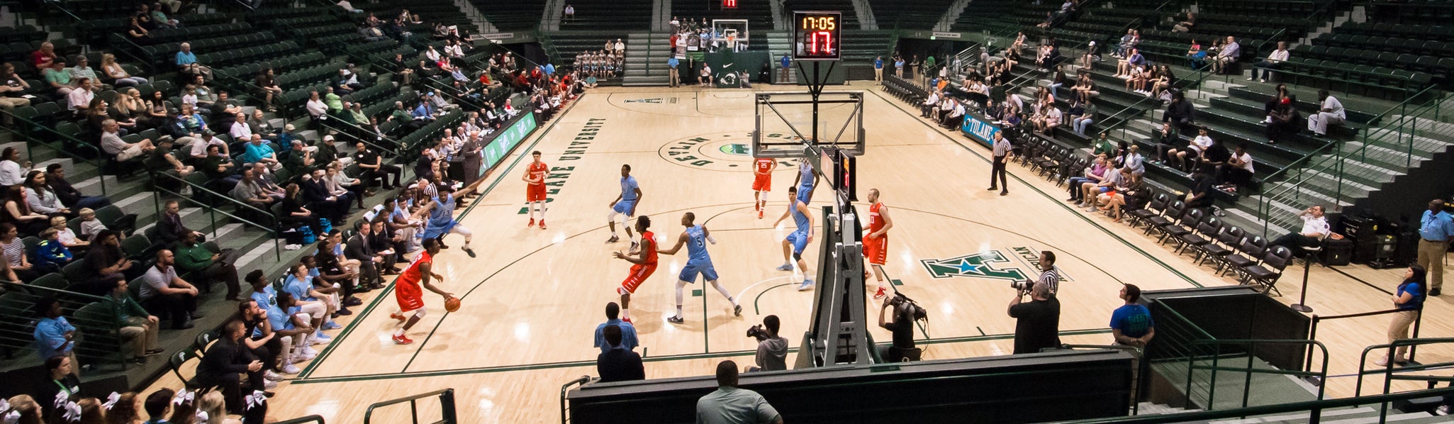 Tulane Basketball will be playing Louisiana Monroe Basketball at Devlin Fieldhouse in New Orleans