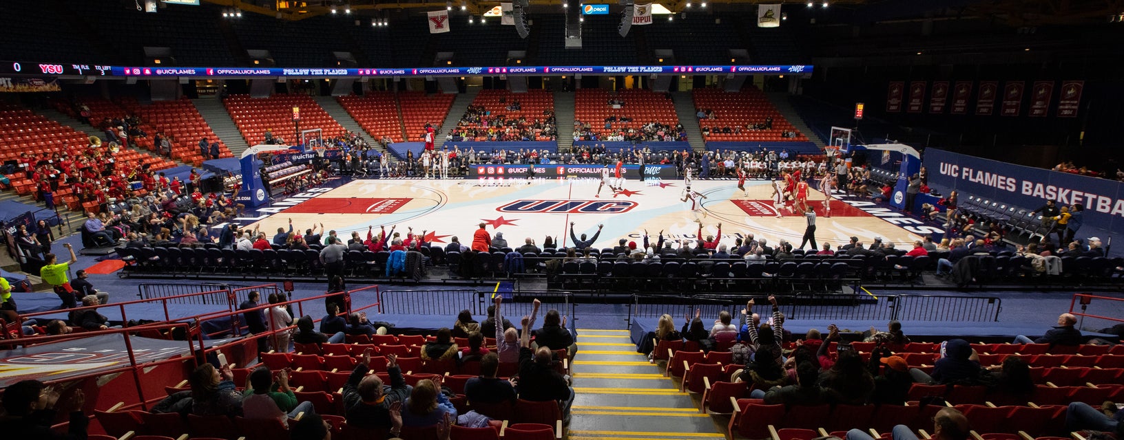 UIC Basketball will be playing Yale Basketball at Credit Union 1 Arena in Chicago