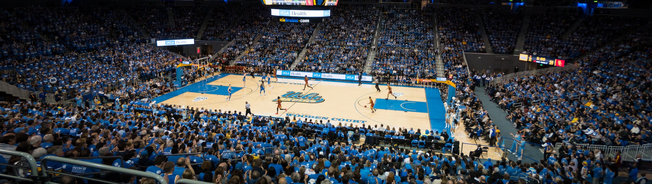 UCLA Basketball will be playing Boston Basketball at Pauley Pavilion in Los Angeles