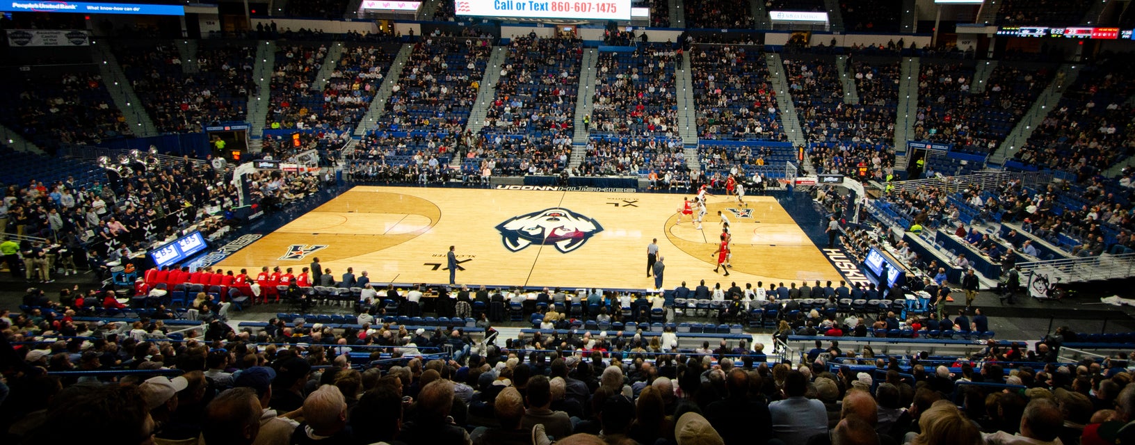 UConn Basketball will be playing New Hampshire Basketball at XL Center in Hartford