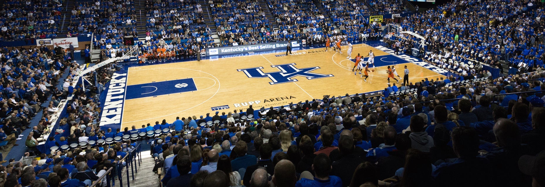 Kentucky Basketball will be playing Bucknell Basketball at Rupp Arena in Lexington