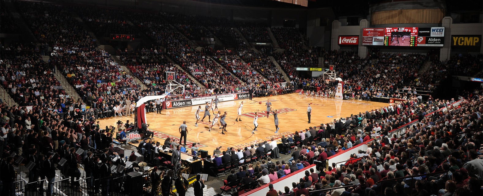 UMass Basketball will be playing Hofstra Basketball at Mullins Center in Amherst