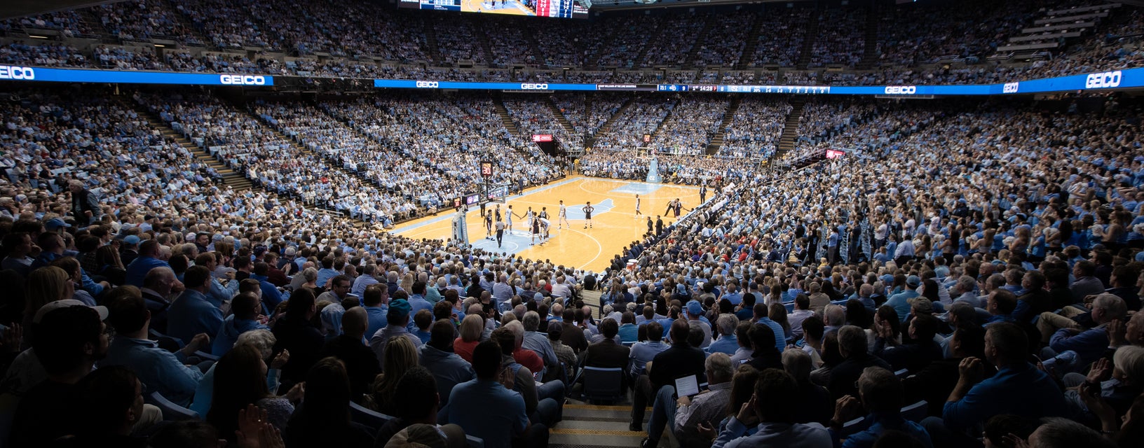 North Carolina Basketball will be playing American Basketball at Dean E. Smith Center in Chapel Hill