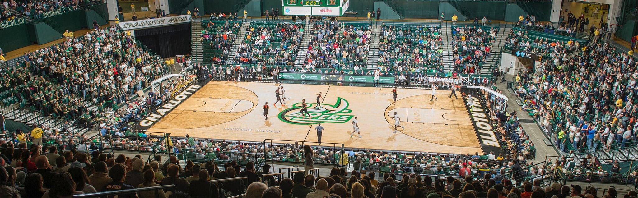 Charlotte Basketball will be playing Richmond Basketball at Halton Arena in Charlotte