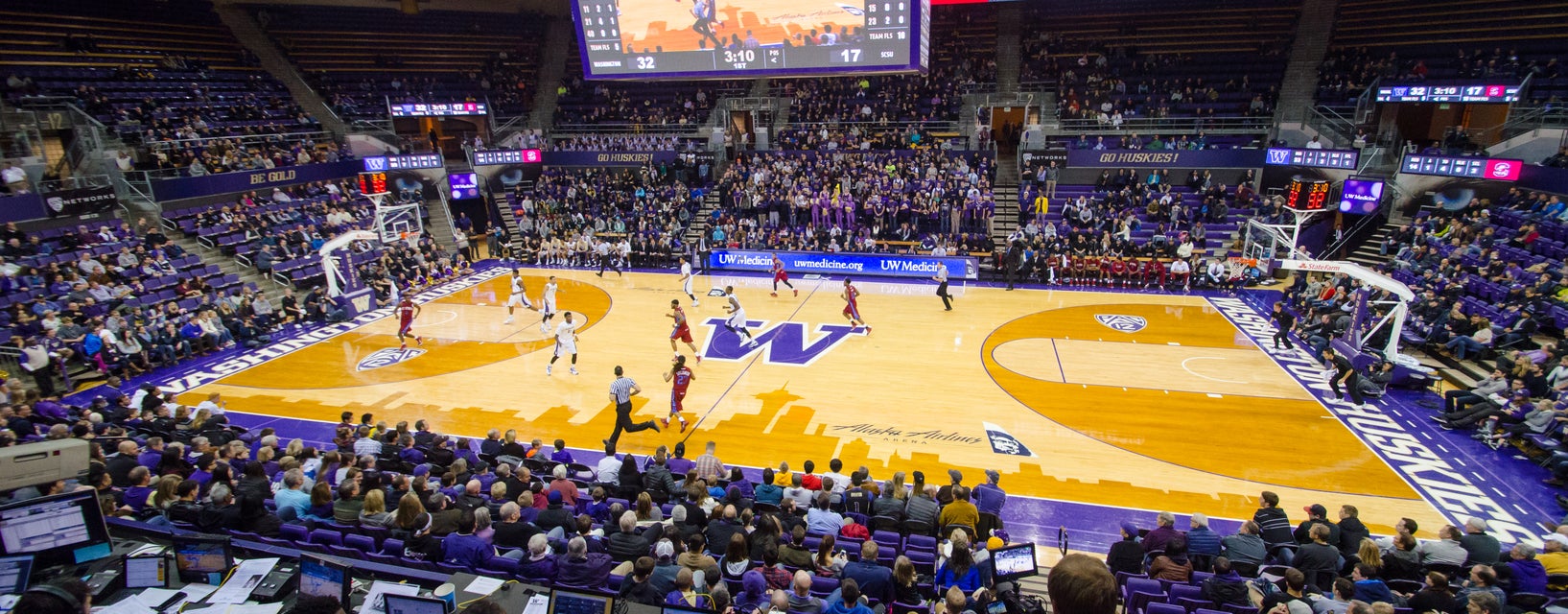 Washington Basketball will be playing UMass Lowell Basketball at Alaska Airlines Arena in Seattle