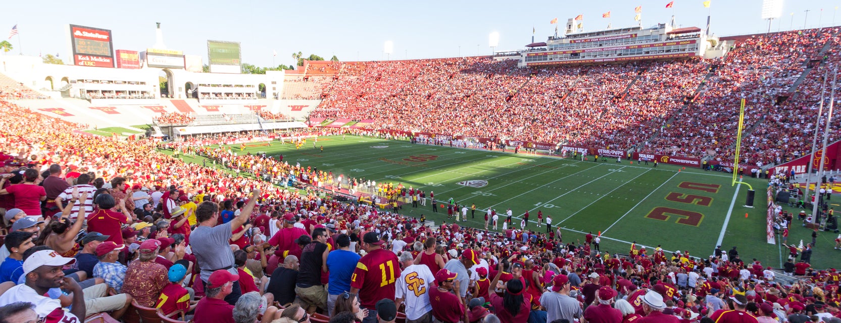 USC Football will be playing Penn State Football at Los Angeles Memorial Coliseum in Los Angeles