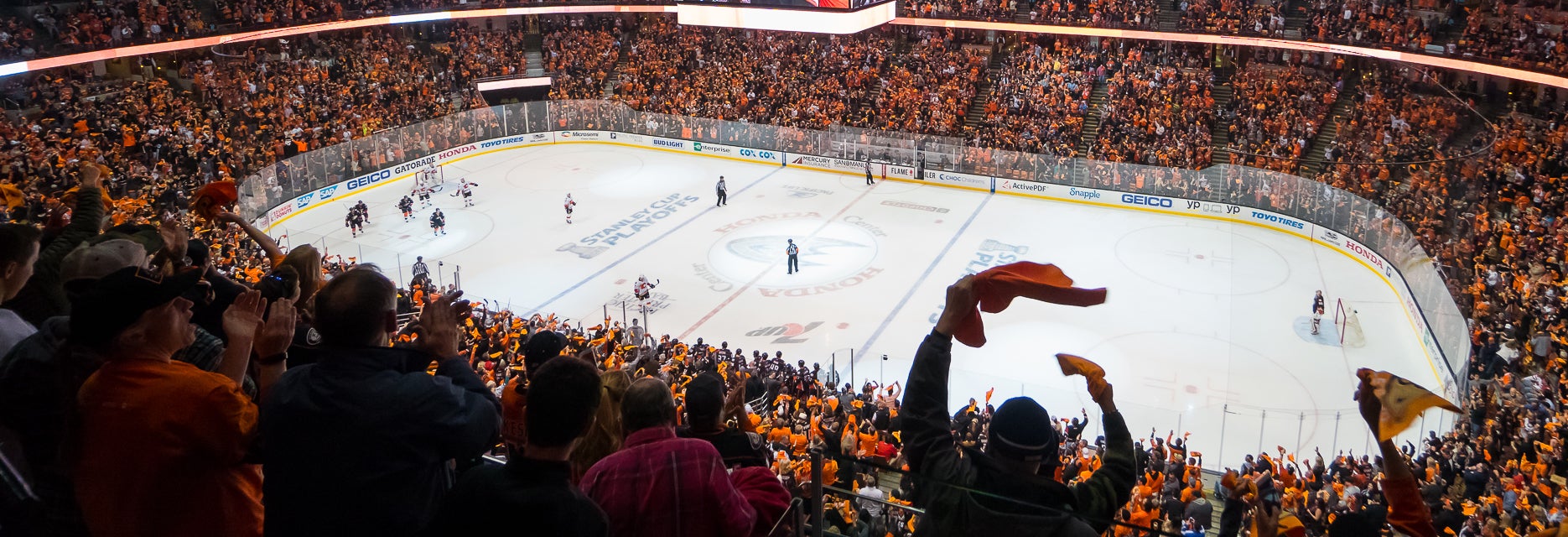 Anaheim Ducks will be playing Minnesota Wild at Honda Center in Anaheim