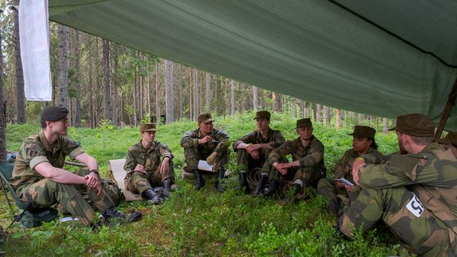 Kun 325 av 3300 søkere fikk tilbud om studieplass hos Forsvaret