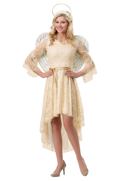 Women's Lace Angel Costume