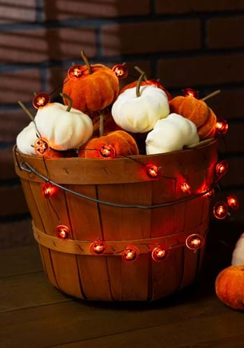 40 Inch Jack O Lantern Micro LED Light String