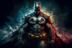 Batman Reborn The Warrior (1366x768) Resolution Wallpaper