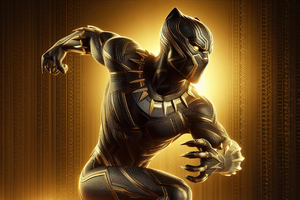 Black Panther Claws Of Justice (1366x768) Resolution Wallpaper