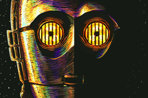 C 3PO Art (1440x900) Resolution Wallpaper