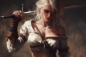 Ciri The Witcher (2560x1700) Resolution Wallpaper