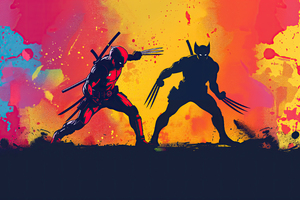 Deadpool And Wolverine Rise Of Redemption (1366x768) Resolution Wallpaper