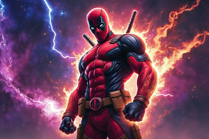 Deadpool Redemption (1366x768) Resolution Wallpaper