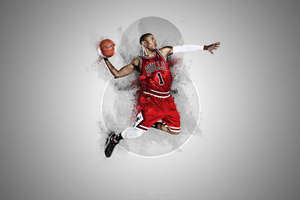 Derrick Rose 4k (1440x900) Resolution Wallpaper