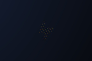 Hp Logo Blue 8k (2560x1024) Resolution Wallpaper