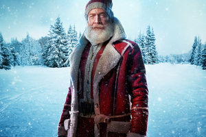 J K Simmons Is Nick In Red One Movie Wallpaper