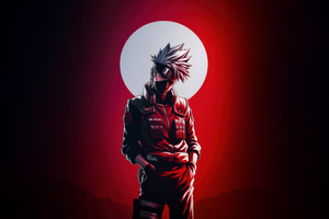 Kakashi Shadows Of Determination Wallpaper