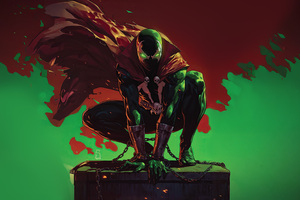 Spawn King Of Rat City (1366x768) Resolution Wallpaper