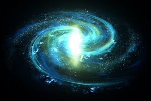 Stars Explosion In Galaxy (2048x2048) Resolution Wallpaper