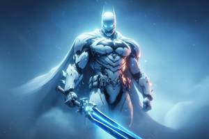 The Iceblade Of Gotham (1366x768) Resolution Wallpaper